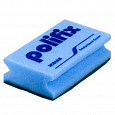 Губка ТМ Ecolab POLIFIX SCRUBBING SPONGE голубая/зелёный абразив 14,5*9 см 10шт/упак