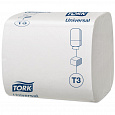 Туалетная бумага листовая ТМ Tork 1-сл., 250л.,белая Стандарт 230*110мм  Т3 40 пач/кор RU